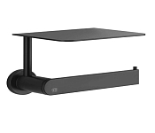 38855-299 EMPORIO держатель для туалетной бумаги, матовый черный 250_100_Array